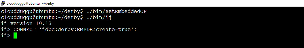 sql database creation