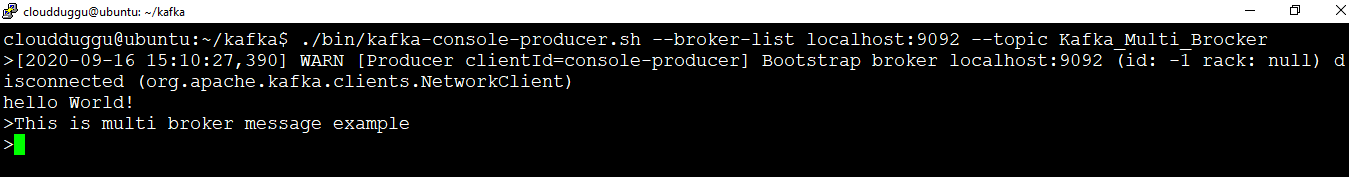 kafka multi broker