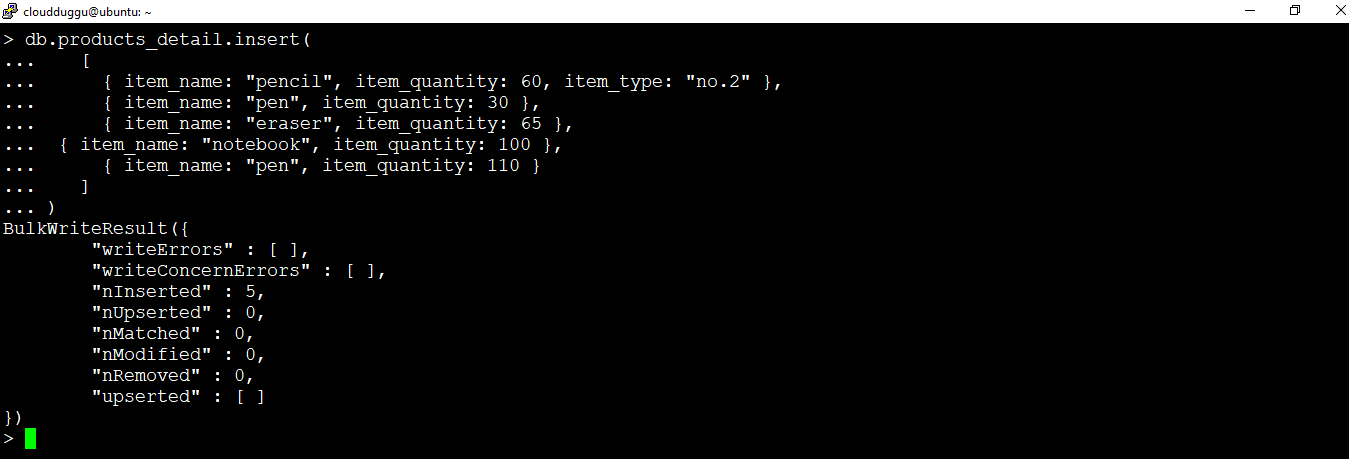 mongodb-insert-documents-cloudduggu