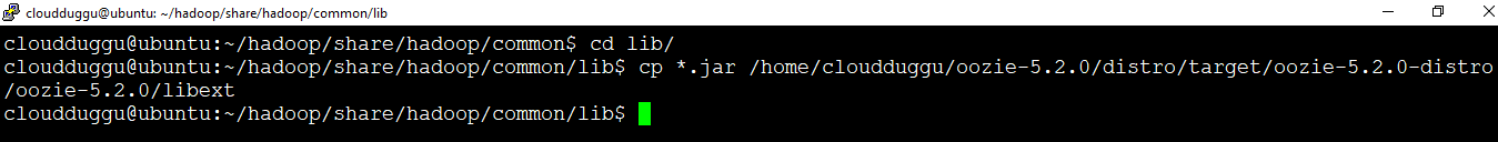 cloudduggu ozzie hadoop libraries