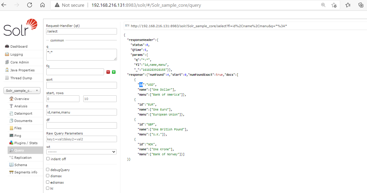 solr fieldwise display cloudduggu