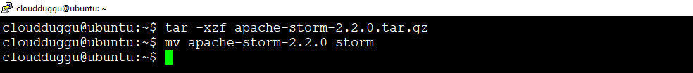 cloudduggu storm untar