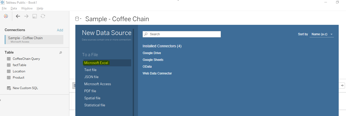 tableau secondary data select cloudduggu