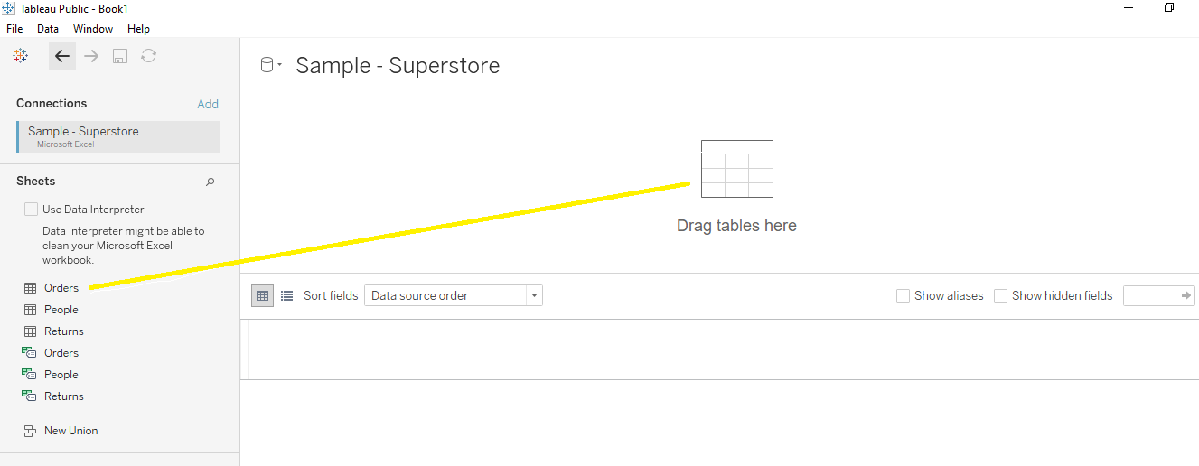 tableau data joining cloudduggu