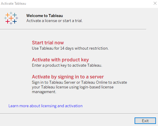 Tableau trial version cloudduggu